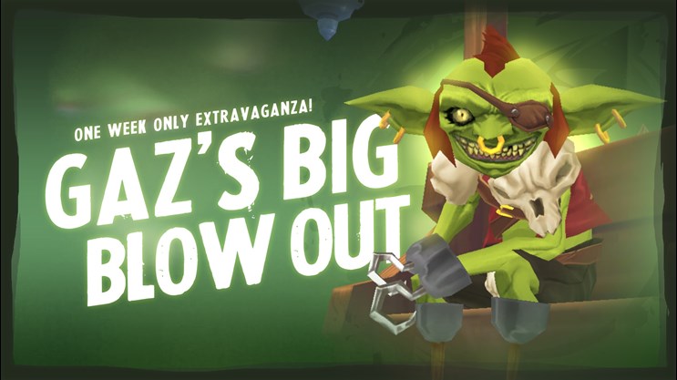 Gaz Big Blow Out Sale